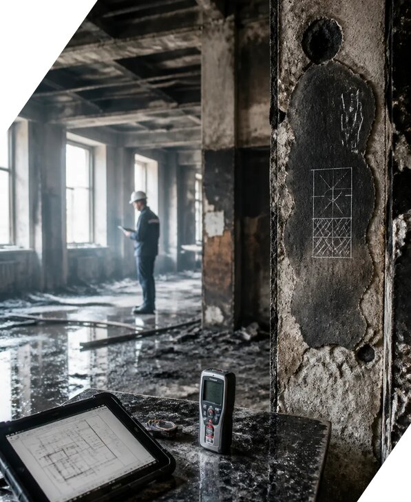 Обследование зданий после пожара в Ульяновске от 15428 р. | ЭкспертизаРоссия