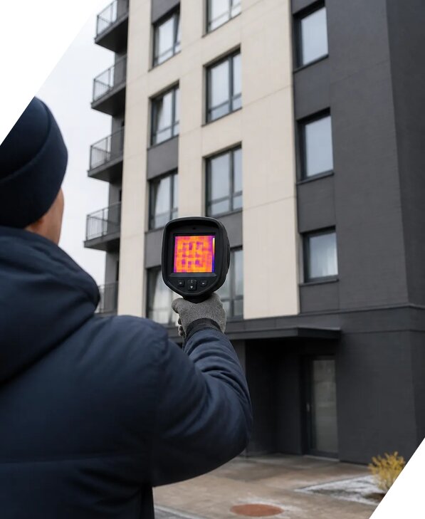 Тепловизионное обследование зданий в Ульяновске от 5143 р. | ЭкспертизаРоссия